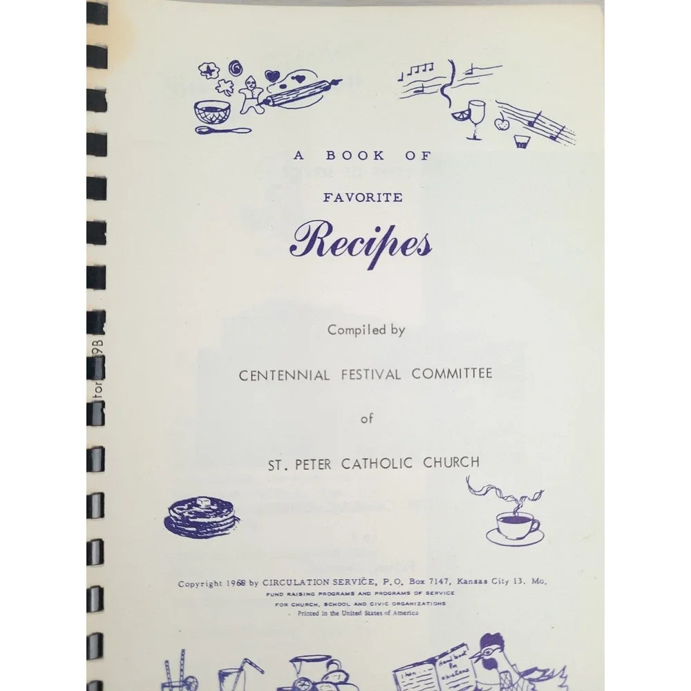 Vintage‎ Favorite Recipes From Our Best Cooks Cookbook Lot of 4 1970s-80s